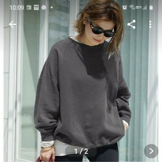 ドゥーズィエムクラス(DEUXIEME CLASSE)のドゥーズィエムクラス　wear out sweat(トレーナー/スウェット)