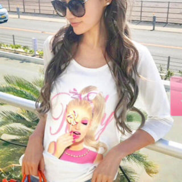 Rady(レディー)のRady キャディーちゃん Tシャツ レディースのトップス(Tシャツ(長袖/七分))の商品写真