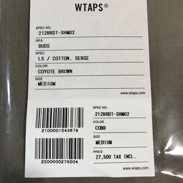 WTAPS BUDS / LS / COTTON. SERGE 2