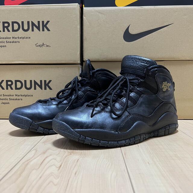 ナイキ NIKE エアジョーダン10 air jordan10 NYC