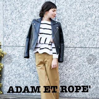 アダムエロぺ(Adam et Rope')のアダムエロペ　ライダースジャケット(ライダースジャケット)