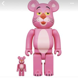 メディコムトイ(MEDICOM TOY)のBE＠RBRICK PINK PANTHER 100％ & 400％(その他)