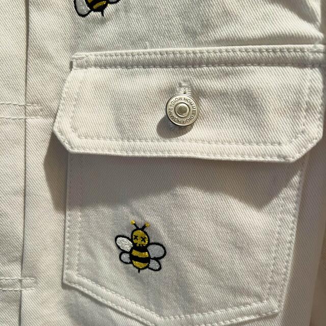 【タグ付き　未使用】DIOR HOMME×Kaws bee刺繍 デニムジャケット