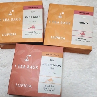 ルピシア(LUPICIA)のLUPICIA 3箱セット BOX入りテ・オ・レ ティーバッグ5個(茶)