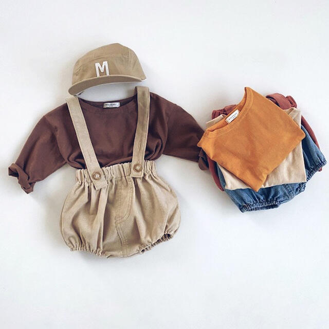 tops&rompers set キッズ/ベビー/マタニティのベビー服(~85cm)(ロンパース)の商品写真