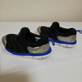 ナイキ(NIKE)のNIKE　FREE　16cm　黒×シルバー　スリッポン　レアカラー(スニーカー)