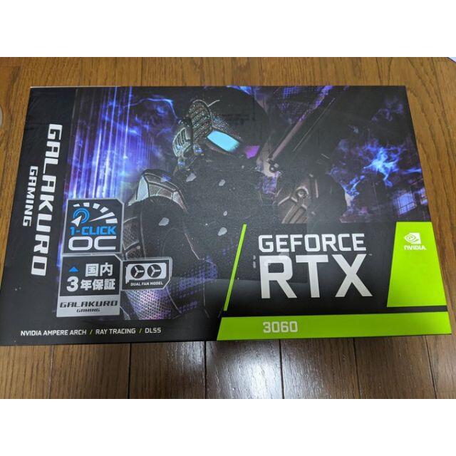 新品 NVIDIA GeForce GG-RTX3060-E12GB/OC/DF スマホ/家電/カメラのPC/タブレット(PCパーツ)の商品写真