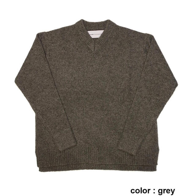 COMOLI(コモリ)のwalenode Low Light Silk Cashmere Sweater メンズのトップス(ニット/セーター)の商品写真