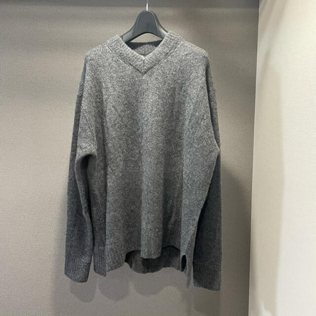 COMOLI(コモリ)のwalenode Low Light Silk Cashmere Sweater メンズのトップス(ニット/セーター)の商品写真