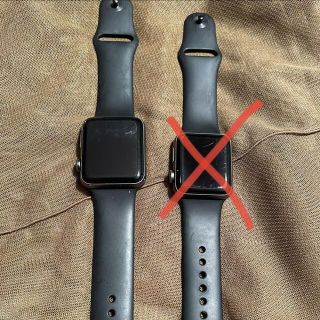 アップルウォッチ(Apple Watch)のApplewatch 42mm(腕時計(デジタル))