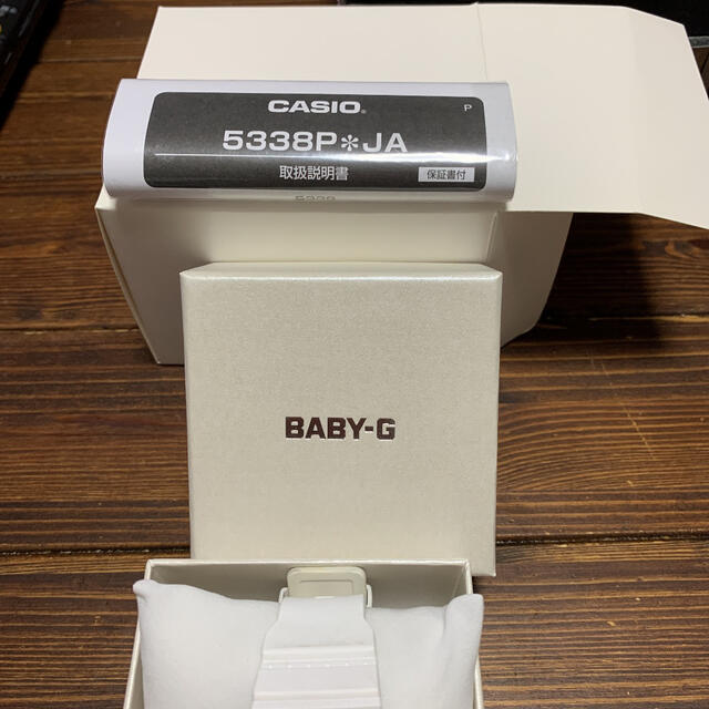 G-SHOCK(ジーショック)の ポロっぽ様専用Baby Gホワイト レディースのファッション小物(腕時計)の商品写真