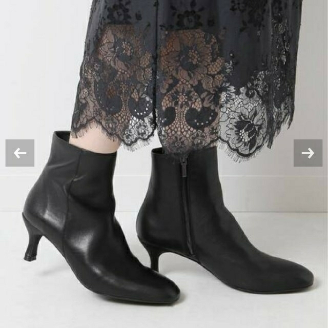 有名人芸能人】 【美品】Gianvito Rossi ショートブーツ ラウンドトゥ