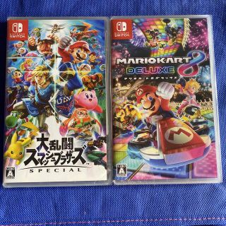 ニンテンドースイッチ(Nintendo Switch)の大乱闘スマッシュブラザーズ SPECIAL マリオカート8 新品未開封(家庭用ゲームソフト)