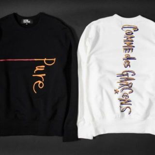 コムデギャルソン(COMME des GARCONS)のXL　ブラックマーケット　PURE スウェット　黒　コムデギャルソン(スウェット)