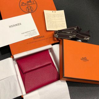 エルメス(Hermes)のRU様専用　HERMES バスティア　フランボワーズ　新品未使用品　エルメス (コインケース)