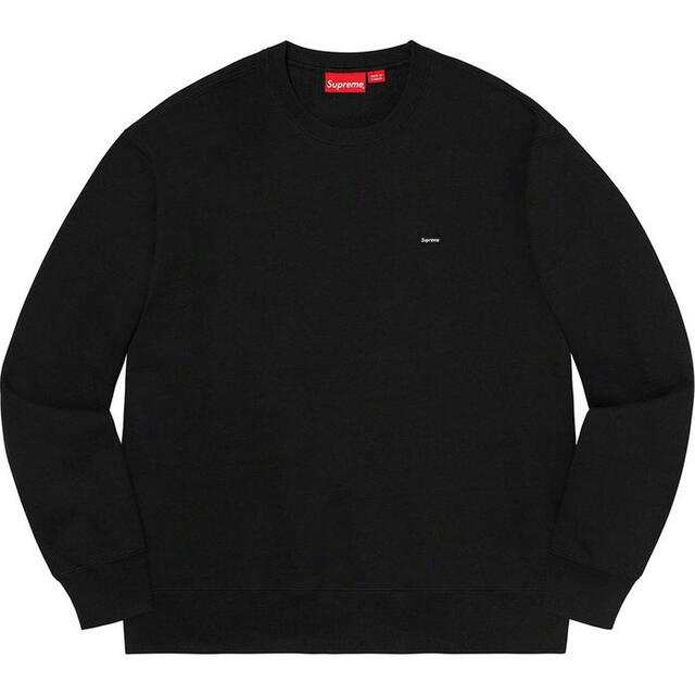 supreme small box crewneck ブラック S 2019fw