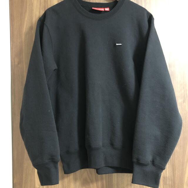 Supreme(シュプリーム)のsupreme small box crewneck ブラック S 2019fw メンズのトップス(スウェット)の商品写真