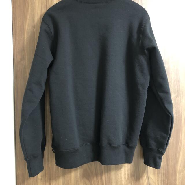 supreme small box crewneck ブラック S 2019fw - スウェット