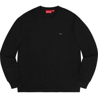 シュプリーム(Supreme)のsupreme small box crewneck ブラック S 2019fw(スウェット)