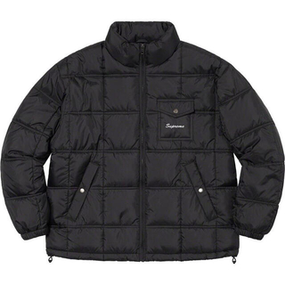 シュプリーム(Supreme)のsupreme iggy pop puffy jacket ブラック S(ダウンジャケット)