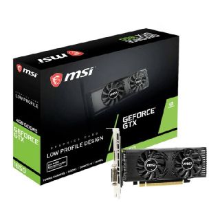 MSI GeForce GTX 1650 4GT LP ロープロファイル対応(PCパーツ)