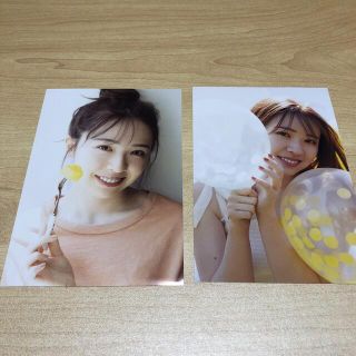 ノギザカフォーティーシックス(乃木坂46)の渡辺みり愛写真集　特典ポストカード(アイドルグッズ)