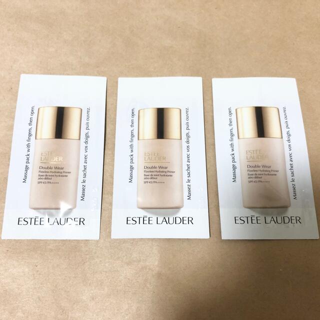 Estee Lauder(エスティローダー)の【新品・未使用】 エスティーローダー（ESTEE LAUDER）下地サンプル3点 コスメ/美容のベースメイク/化粧品(化粧下地)の商品写真