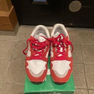 ディアドラ(DIADORA)のディアドラ　レッド　27.0cm(スニーカー)