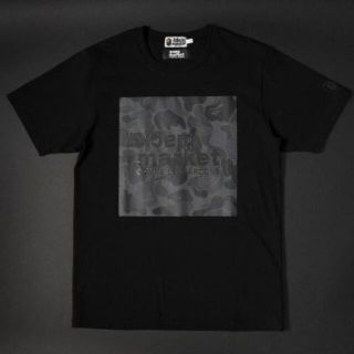 アベイシングエイプ(A BATHING APE)のXXL　BAPE x ギャルソン ブラックマーケット　Tシャツ(Tシャツ/カットソー(半袖/袖なし))