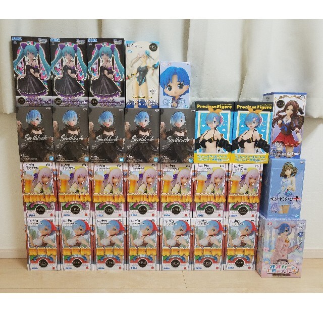 リゼロ　初音ミク等　フィギュア　まとめ売り