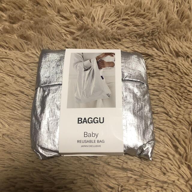 UNITED ARROWS(ユナイテッドアローズ)の【新品】BAGGU BABY  メタリック シルバー レディースのバッグ(エコバッグ)の商品写真