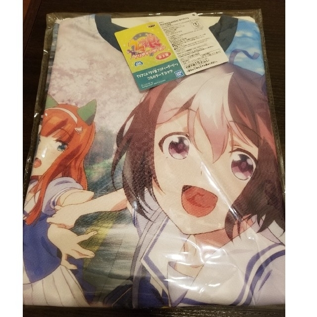 BANDAI(バンダイ)のウマ娘フルカラーTシャツ ウマ娘プリティーダービー サイレンススズカ エンタメ/ホビーのアニメグッズ(その他)の商品写真