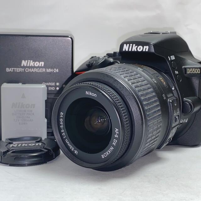 Nikon D5500 18-55mm 標準レンズキット