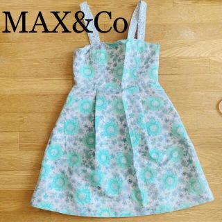 マックスアンドコー(Max & Co.)の花柄ワンピース　 MAX&Co. ドレス　パーティー(ミニワンピース)