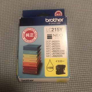 ブラザー(brother)のbrother 純正インク　LC215Y(オフィス用品一般)