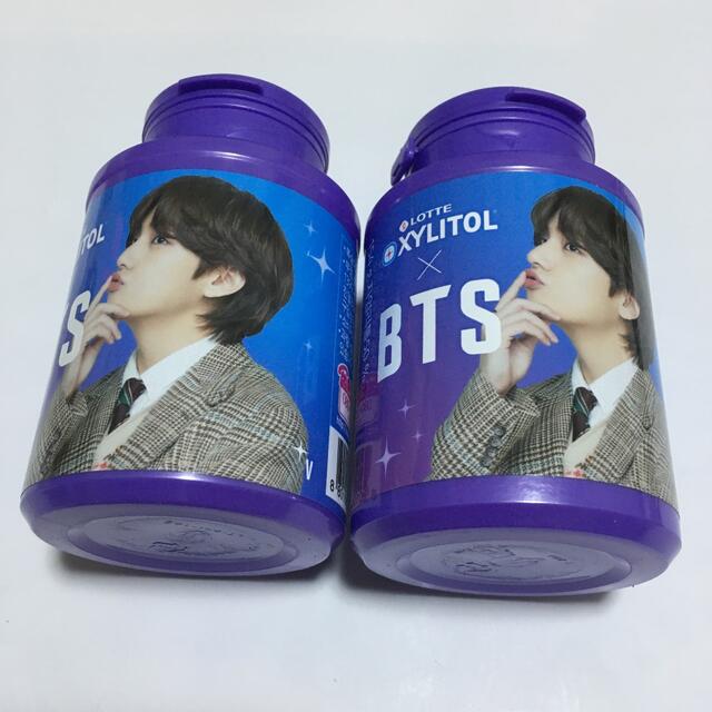 防弾少年団(BTS)(ボウダンショウネンダン)のBTS xylitol 韓国 V テヒョン パープル 2個セット エンタメ/ホビーのCD(K-POP/アジア)の商品写真