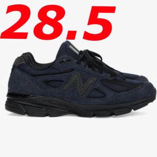 ニューバランス(New Balance)のNew Balance JJJJound 990v4 Navy 28.5(スニーカー)