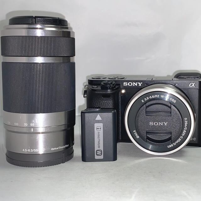 【海外版】SONY ‪α‬6000 ダブルズーム 16-50mm 55-210ソニー