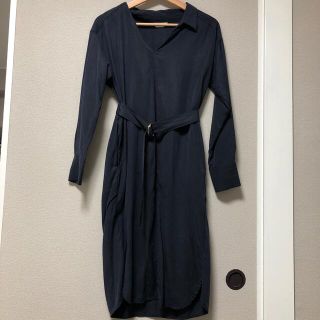 アンデミュウ(Andemiu)の【美品‼️】Andemiu アンデミュウ シャツワンピース ワンピース(ひざ丈ワンピース)