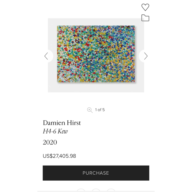 Damien Hirst Kew H4-6  ダミアン　ハースト版画　ED75 エンタメ/ホビーの美術品/アンティーク(版画)の商品写真