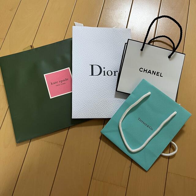 CHANEL(シャネル)のショップ袋　Kate spade Dior Tiffany CHANEL レディースのバッグ(ショップ袋)の商品写真