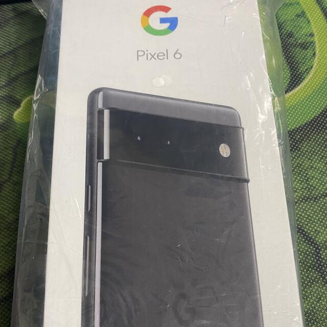 Google Pixel6 128GB Stormy Black 新品未使用スマホ/家電/カメラ