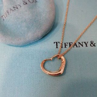 ティファニー(Tiffany & Co.)のご専用ティファニー　オープンハート　ダイヤモンドネックレス　ペンダント ゴールド(ネックレス)