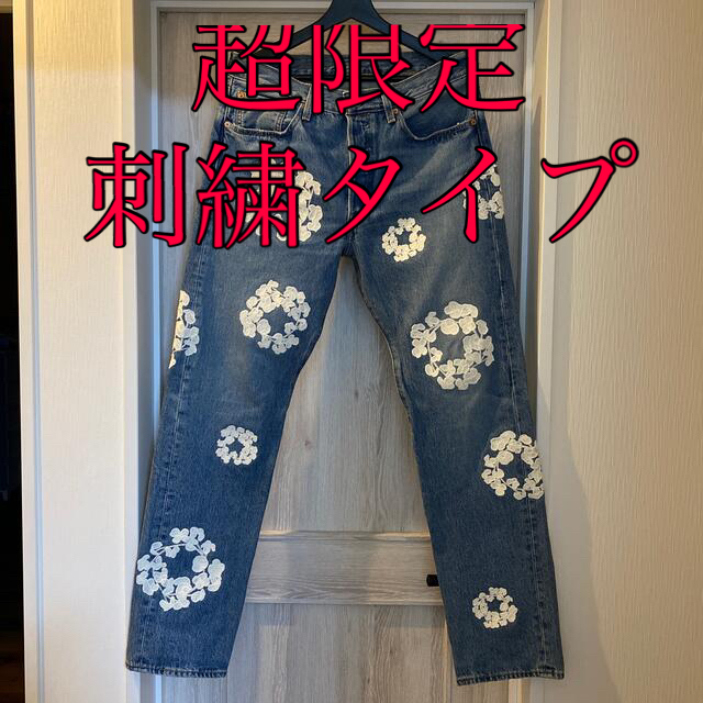 Levi's - DENIMTEARS THECOTTON WREATHCHAINSTITCHEDの通販 by aoiii's ...