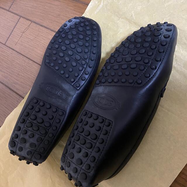 TOD'S(トッズ)のTODS Remain Black Leather Loafers 箱付き レディースの靴/シューズ(ローファー/革靴)の商品写真