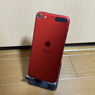 アイポッドタッチ(iPod touch)のApple iPod touch 第7世代 レッド 32GB 超美品(ポータブルプレーヤー)