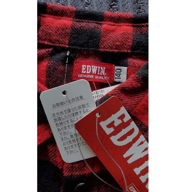 EDWIN(エドウィン)の新品☆140㎝シャツ（EDWIN） キッズ/ベビー/マタニティのキッズ服男の子用(90cm~)(Tシャツ/カットソー)の商品写真