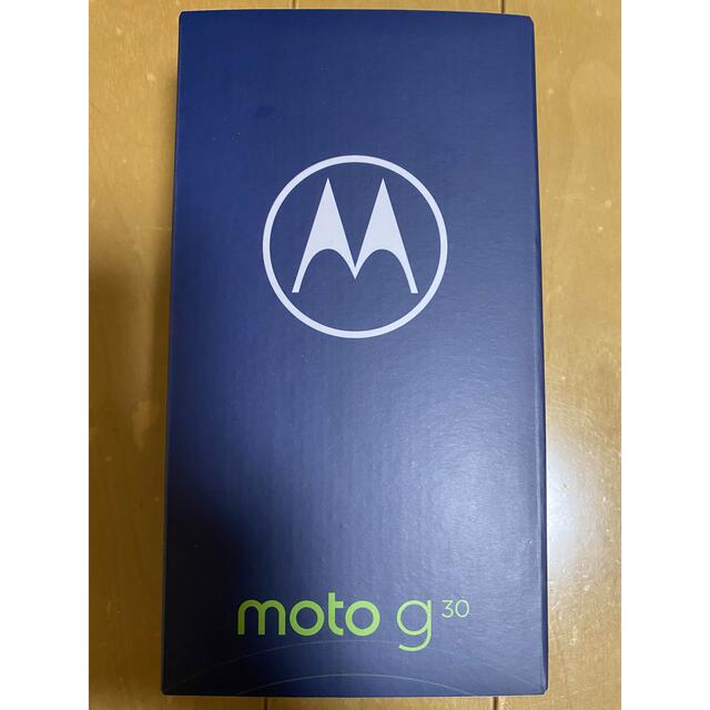 新品） Motorola moto g30 4GB/128GB  simフリー