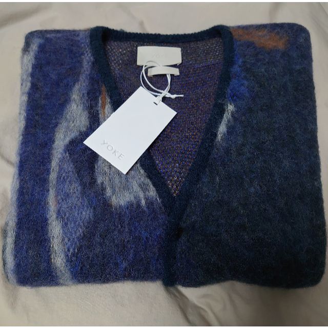 2022春夏新色】 SUNSEA - YOKE カーディガンROTHKO JACQUARD CARDIGAN