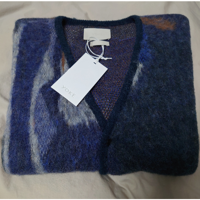 トップスYOKE カーディガンROTHKO JACQUARD CARDIGAN サイズ2